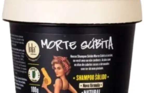 Lola Cosmetics Morte Súbita Shampoo Sólido 100g